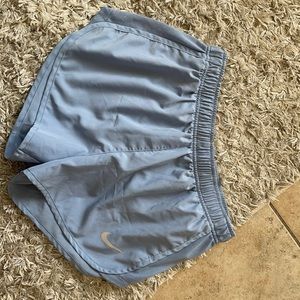 Light Blue Nike Running Shorts